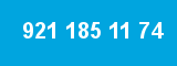 921 185 11 74 921 185 11 74